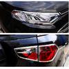 ABS Chrome Covers Car Headlight Taillight Lamp Frame Trims For Ford Ecosport 2013 2014 2015 2016 2017 Car