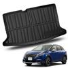 ASZSK Nissan Note Aura FE13 Note E13 Luggage Mat Cargo Bed 2WD Only Note Aura Nismo Luggage Tray 3D Waterproof Mat Note E13 Trunk Seat Made of TPE Mat