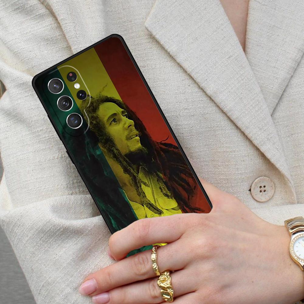 Bob Marley Rasta Lion Cell Phone Case for Samsung Galaxy S26 Ultra S25 S24 S23 S22 S21 S20 Note10 Cover