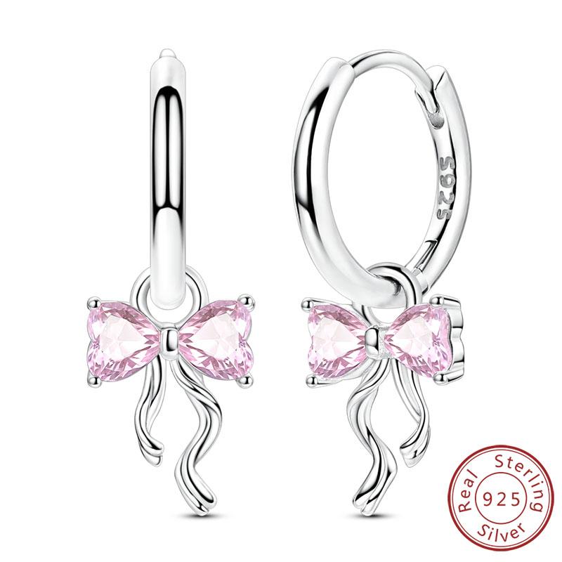 S Медные серьги-кольца Сверкающая звезда луна U Серьги в форме сердца бабочки для женщин для вечеринки свадьбы ювелирные изделия