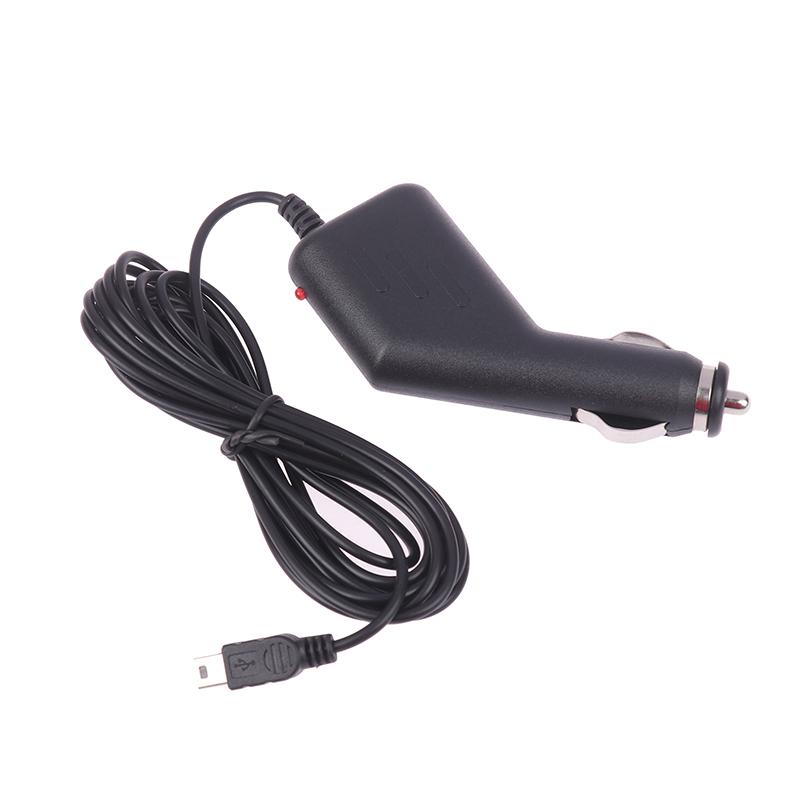 1 шт. DC 5 В 1,5 А мини-USB автомобильный адаптер зарядное устройство шнур питания для автомобильного видеорегистратора Gps инструмент