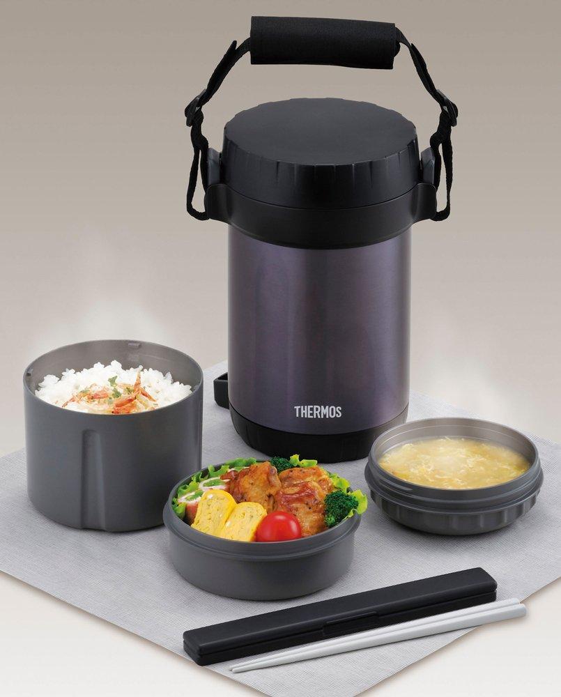 Термос из нержавеющей стали, стаканчики для ланча, темно-синий, MDB, приблизительный размер. 1.6 JBG-2000