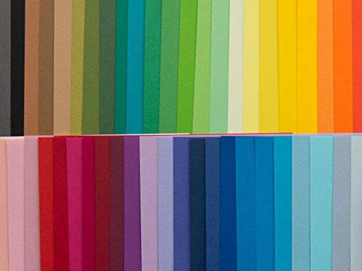 Origami Studio Tanto Standard 50 50 Премиальная бумага для оригами для начинающих и продвинутых художников в бумаге Таро, 35 см, Двусторонняя цветная, Цвета,