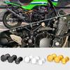 WOOGA Motorcycle Frame Hole Cover Cap Plug Decorative Frame Cap Compatible Models Kawasaki /