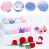 Gift Holder Earrings Necklace Holder Bracelet Container Wedding Ring Boxes Velvet Jewelry Box