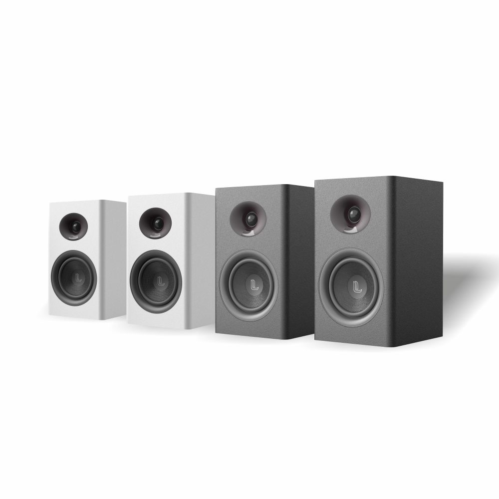 Laudberg Xs1B 2.0 Bluetooth Computer Speakers Black 80W Remote Control Hdmi Arc Usb Dac