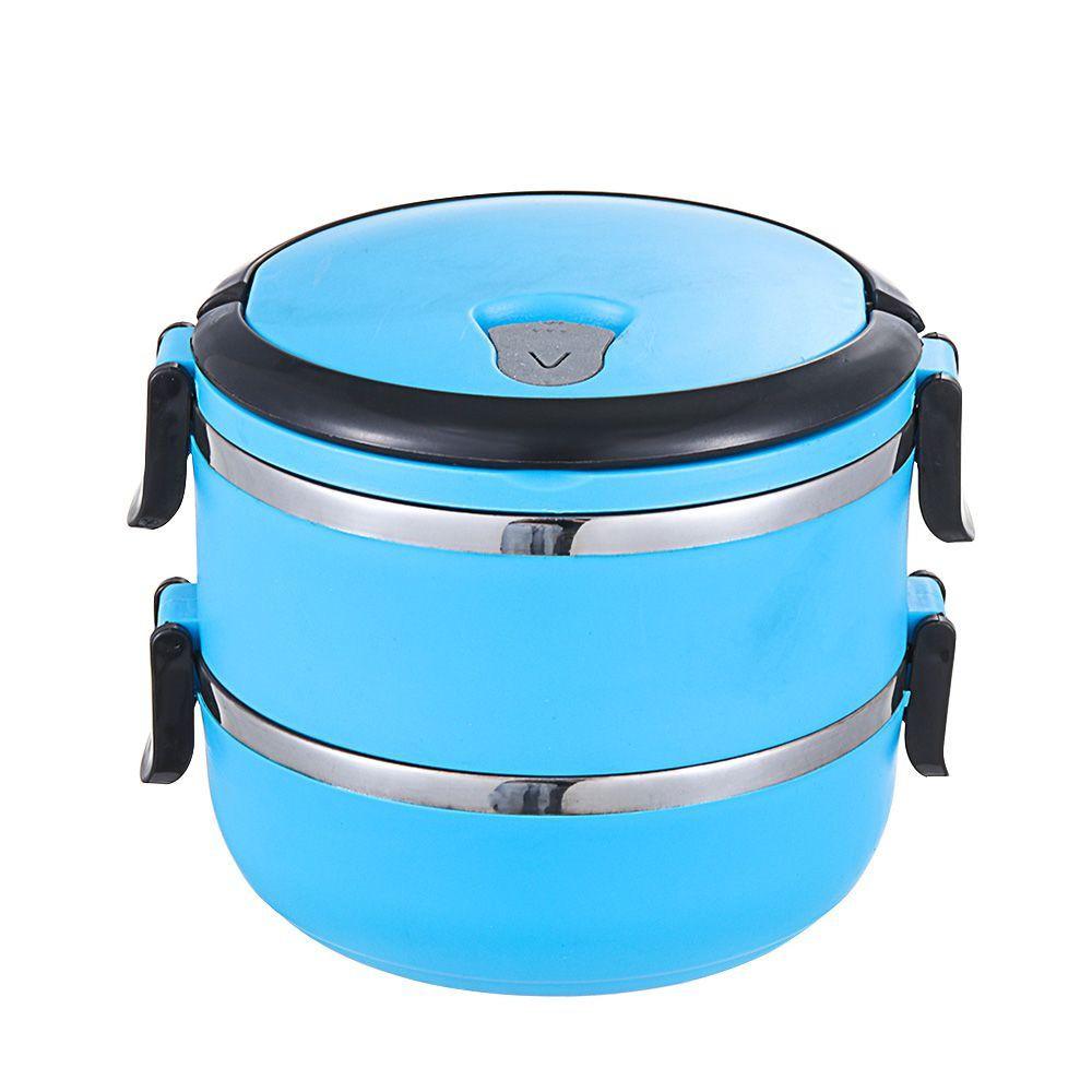 Portable Trave Kids Adult Lunch Box Vacuum Hot Food Flask Warmer Food Container