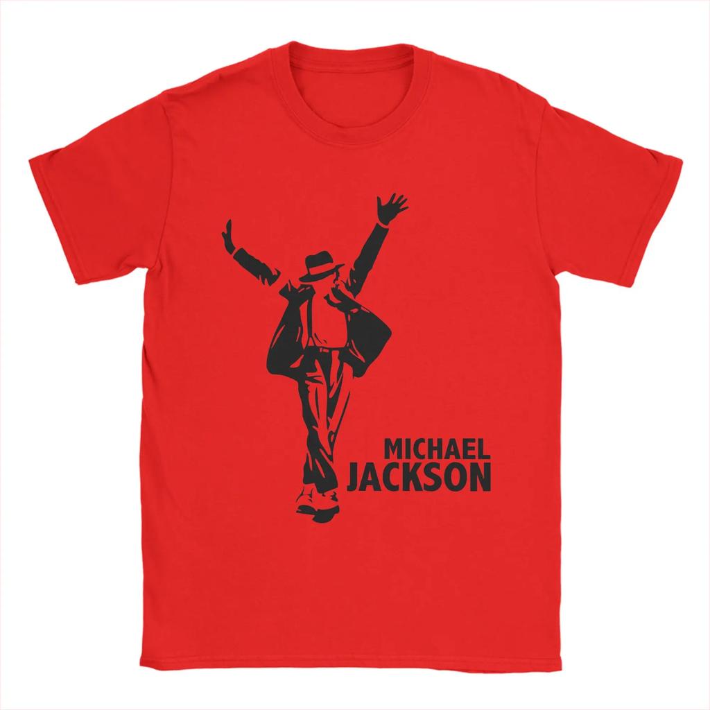 The King Of Pop Michael Jackson Unisex T Shirt Amazing Tees Short Sleeve Crew Neck Tshirt Cotton Plus Size Clothing