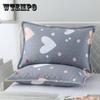 Two-pack Cotton Pillowcase Bedroom Bedding Double Single Pillow Core Cover 48*74cm