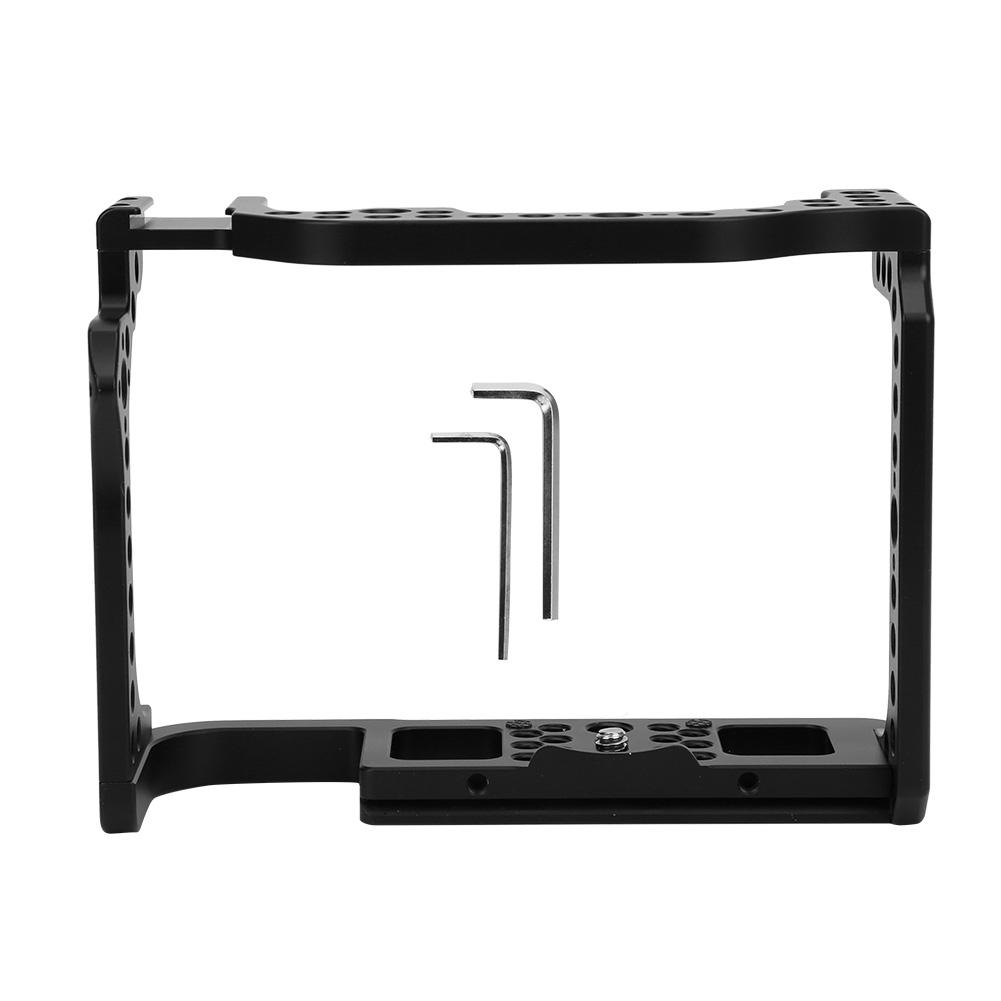 Aluminium Alloy Extension Cage Photography Accessory for Canon EOSR Mirrorless Camera