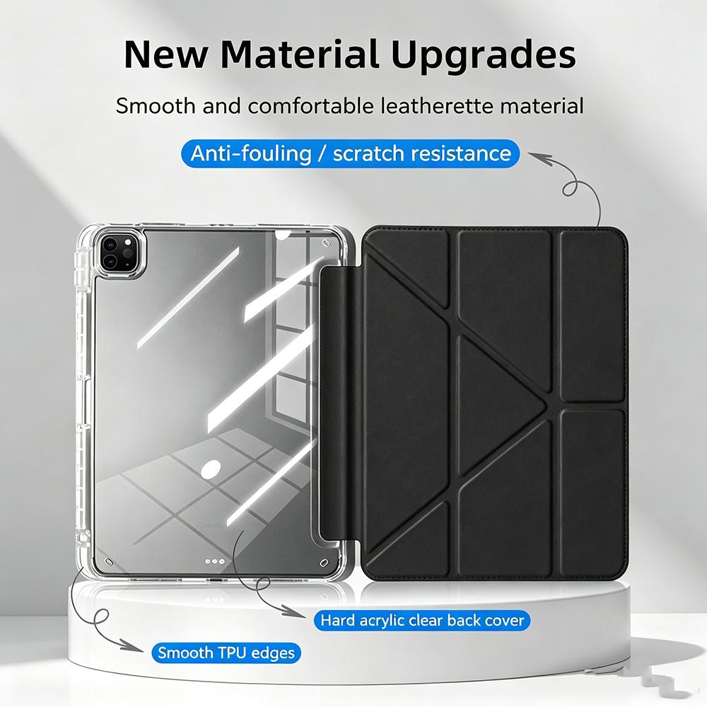 Чехол-книжка Smart Cover для iPad Mini Air Pro 8.3 9.7 10.2 10.5 10.9 11 12.9 13 11-го 10-го 9-го 8-го 7-го 6-го 5-го Поколения