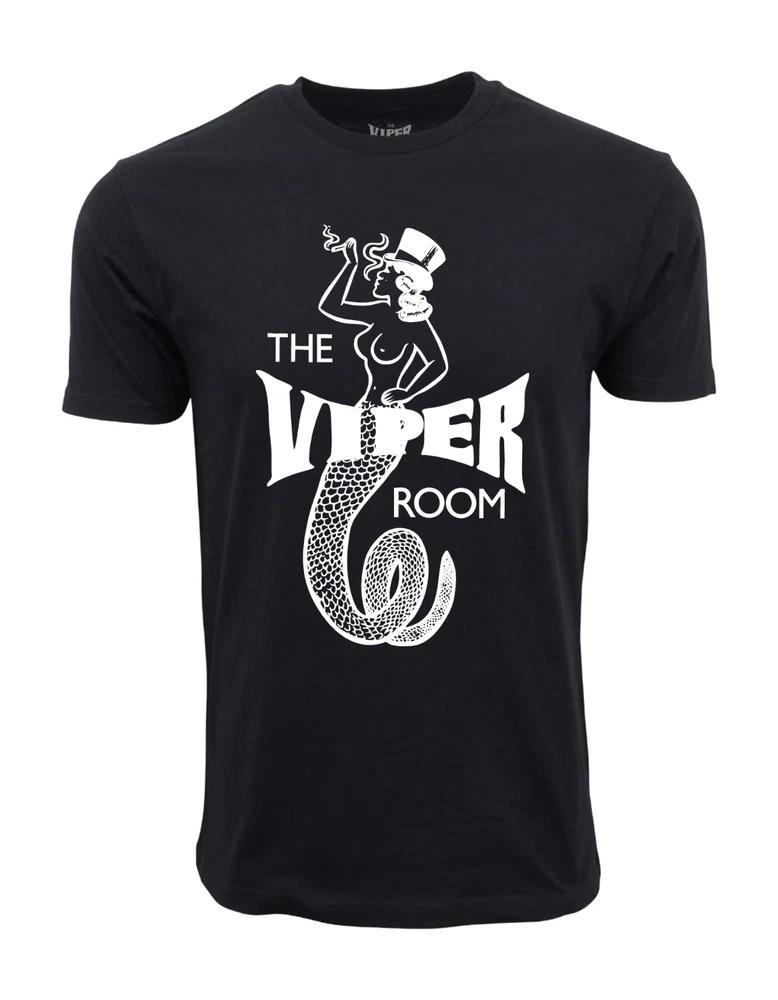 1993 Viper logo hoolywood club iconic music venue club graphic black tshirt