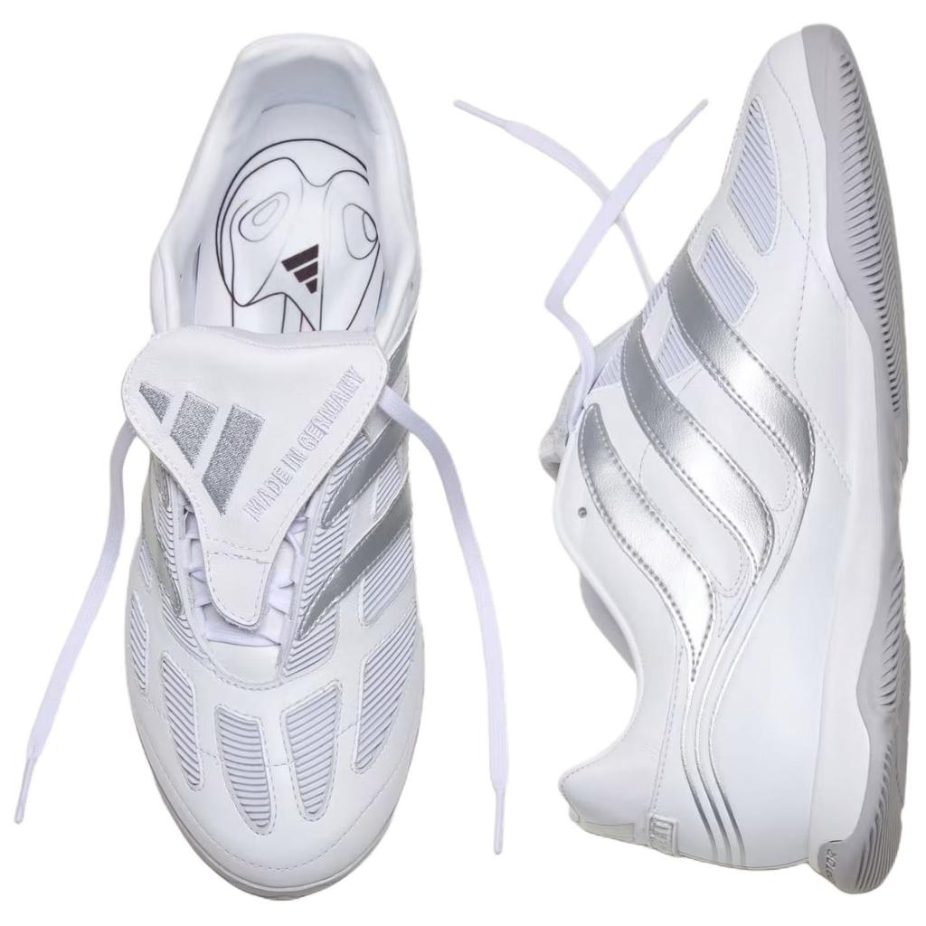 Adidas Predator Precision Street Classic Универсальные футбольные бутсы Унисекс Футбольные бутсы Белые JQ4224