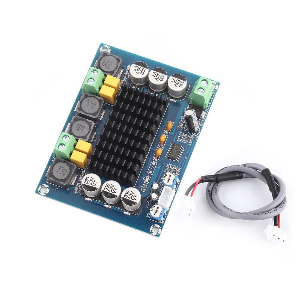 DC1226V Высокомощный 120 Вт + 120 Вт Двухканальный стерео цифровой аудио усилитель мощности