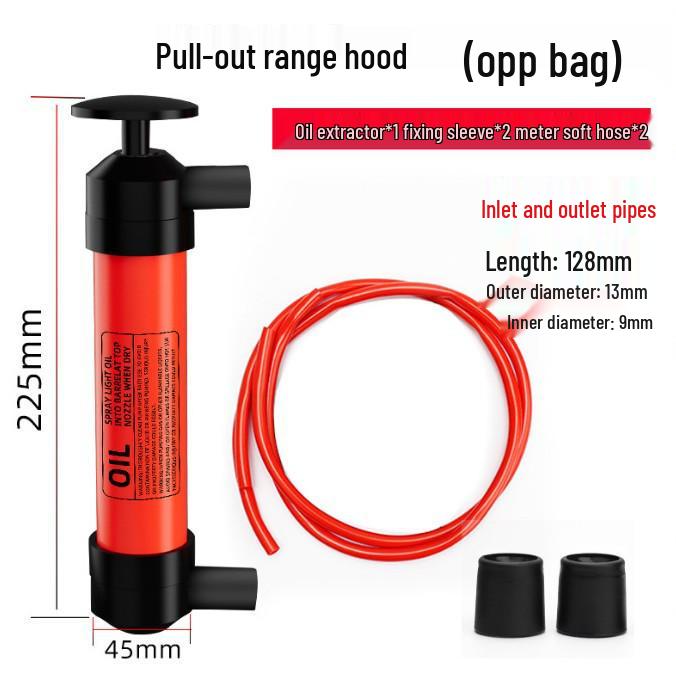 Multifunctional Car Oil & Gasoline Suction Pump with Extended Pipe for Engines & Tanks
