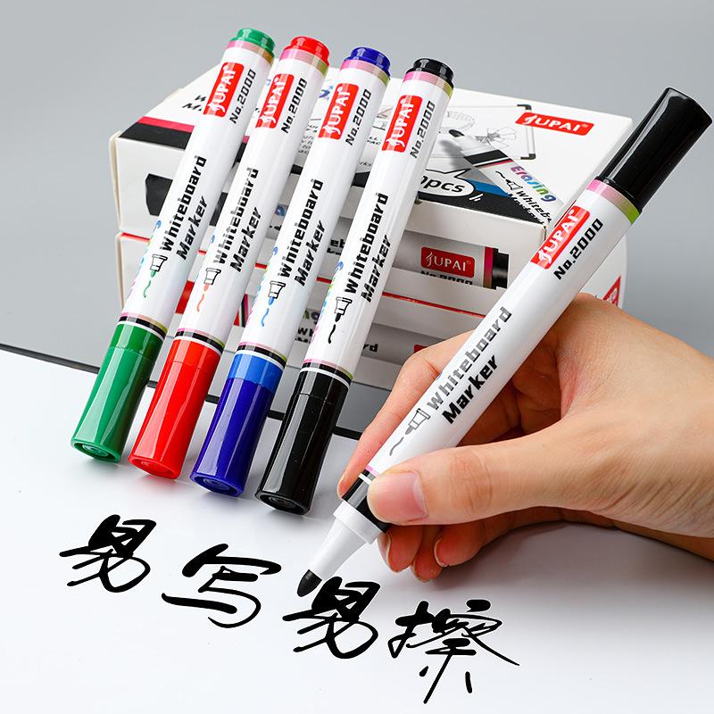 10Pcs/Set Erasable Whiteboard Marker Pen Blackboard Marker Chalk Glass Ceramics Office School Art Marker Stationery