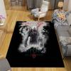 The Witcher Home Sofa Decoration for Living Room & Bedroom, Non‑Slip Play Flannel Floor Mat for Game Room