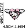 Anime Kitten Embroidery Cloth Sticker Cute Classic Animated Cat Patch Sticker Clothes Dress Up Big Face Cat Embroidery Label