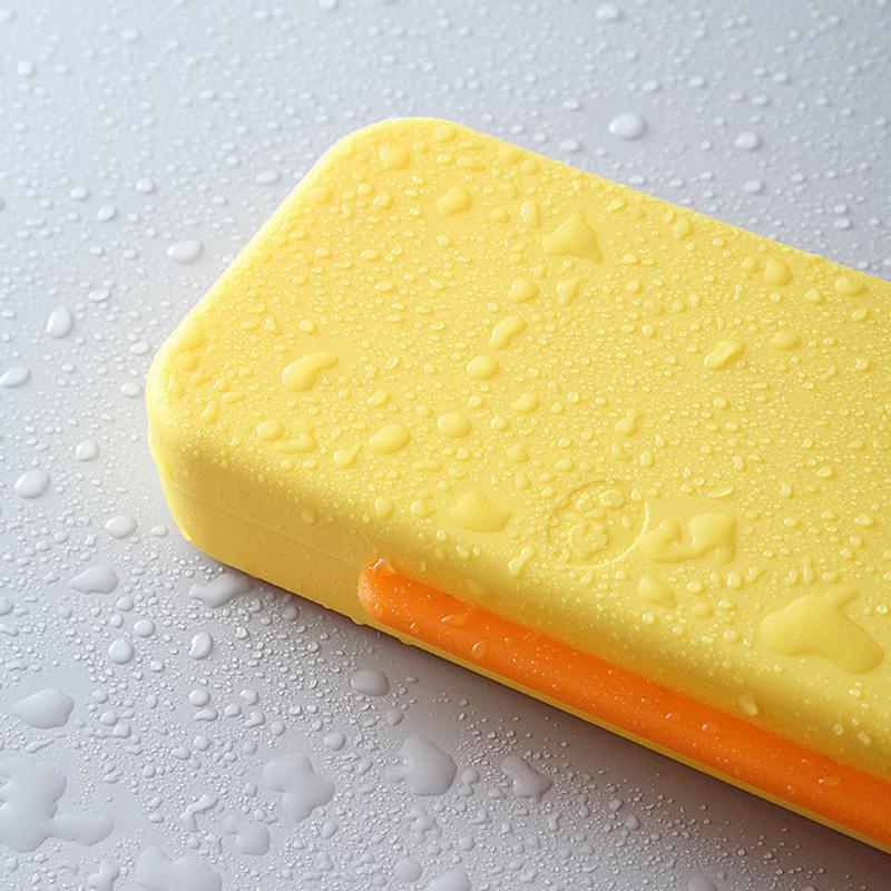 Популярная, простая модная двухслойная коробка для канцелярских принадлежностей, многофункциональная большая вместительная студенческая офисная коробка