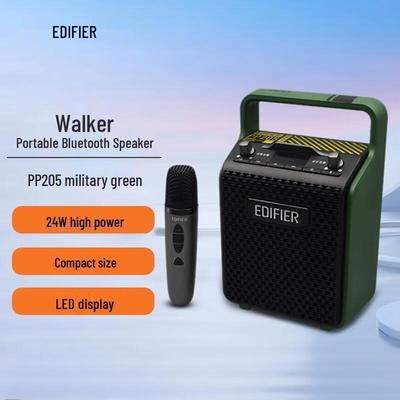 EDIFIER PP205 Портативная беспроводная Bluetooth-колонка KTV, штекер CN (адаптер в комплекте)