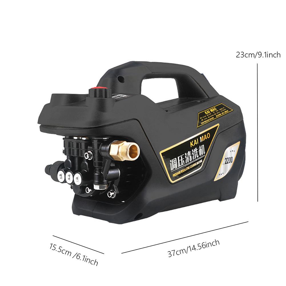 220 В Автомобильная стиральная машина Водяной насос высокого давления Бытовая вилка Высокомощная портативная автоматическая машина для очистки водяного пистолета