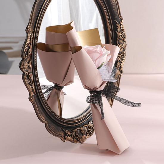 Мыльная роза Эстетичная Не вянущая Не выцветающая Реалистичная Декоративная Свежевыглядящая На День святого Валентина Одиночная