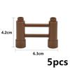 Big Building Blocks Slide Swing Seesaw Park Playground Series Large Pillar Bricks Children Kid Educational Toy Compatible Duploe