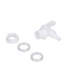 Beer Brewing Keg Spout Tap Homebrew Carbonated Drink Fermentation Bucket Faucet Kit with GasketsWhite