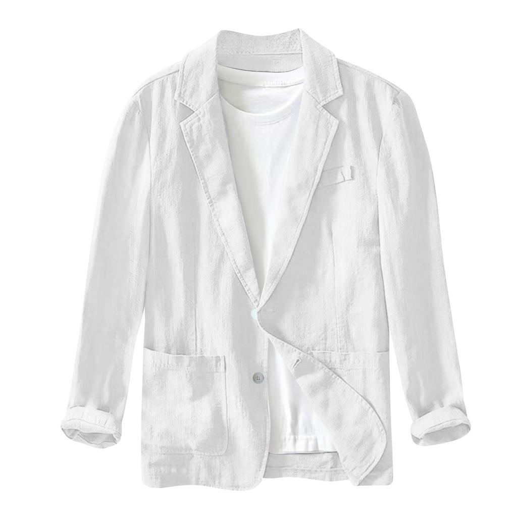 Мужская повседневная модная куртка, однотонная, с длинным рукавом, с карманами