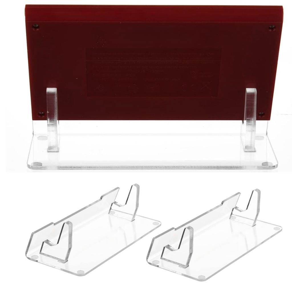 2pcs Acrylic Organizers for Video Game Consoles and Accessories Easy Assembly Display Bracket Modern Gaming Accessory