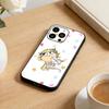 F-Charlie and Lola Cartoon Phone Case For iPhone 16,15,14,13,12,17,Pro Max,Plus Silicone Black Case
