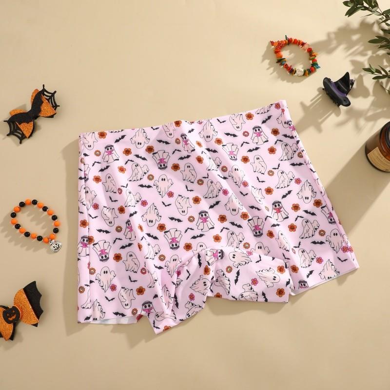 FINETOO Halloween Panty Boxer Seamless Boxer for Woman Halloween Underwear Soft and Comfortable Lingerie