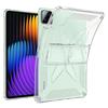 For Xiaomi Pad 7 Pro/Pad 7 Clear Case Kickstand Shockproof TPU+PC Tablet Cover with Pen Slot