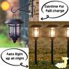 6 Pack Solar Path Lights with Edison Bulb, Waterproof Outdoor Garden Lights for Patio, Walkway, Driveway - Warm White