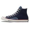 Chuck Taylor All Star 1970s Индиго Боро Удобные Универсальные Прочные Легкие Амортизирующие Высокие Кеды из Канваса 171066C