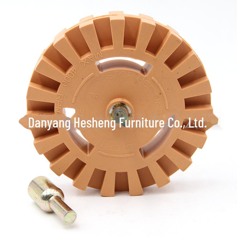 4-дюймовый пневматический диск для удаления клея, 20-мм резиновый шлифовальный круг для полировки автомобильных шин.