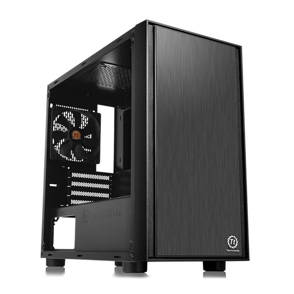 Корпус для ПК Thermaltake алюминиевый черный Versa H17 Mini Tower CS7096 CA-1J1-00S1NN-00