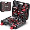 218-Piece Household Tool Kit, Auto Repair Set, Kits for Homeowner, Plier, Screwdriver Set, Socket Kit and Toolbox Storage Case