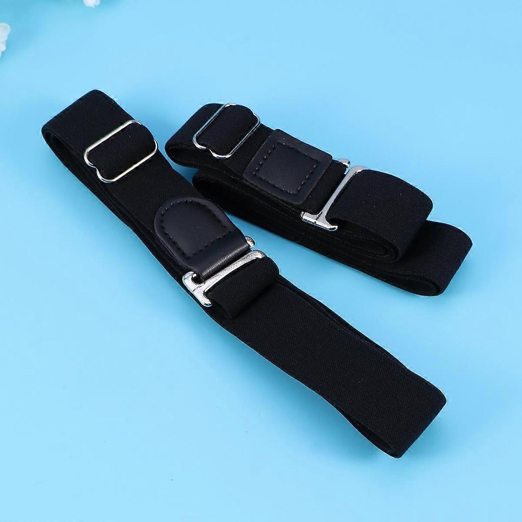 Shirt Stays Holder for Women and Men with 2Pcs Non-Slip Shirt Clips