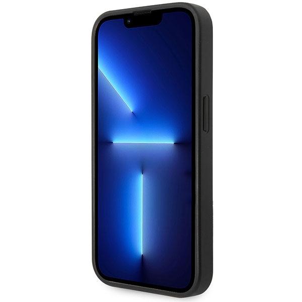 Etui do iPhone 15 Pro Guess Hardcase 4G Big Metal Logo Szare