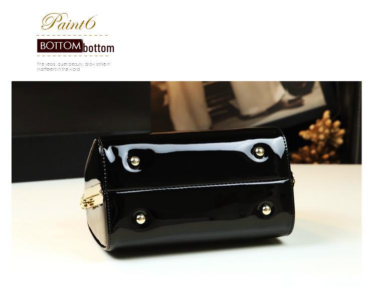 Женская сумка через плечо и руку со стразами 2024 года — стильная форма подушки из яркой кожи