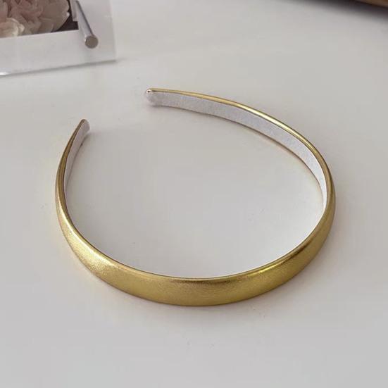 Регулируемая золотая повязка на голову Yousheng, обруч для волос из искусственной кожи, роскошная отделка, атласный материал, свадебная повязка для волос