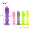 4 Sizes Unisex Silicone Rear Anal Plugs, Anal Trainers, SM Adult Sex Toys, Ladies Sex Toys, Sex Toys