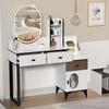 Bedroom Dressing Table Vanity Ornaments Multifunction Comfortable Dresser Near Bed Chambre Accessories Makeup Desk with Mirror
