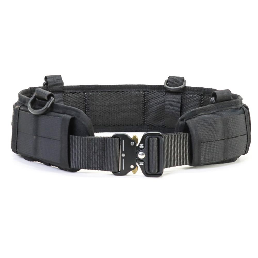 Tactical Padded Patrol Molle Belt Multi-Purpose Combat Waist Belts for Outdoor
