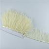 1M 5M 10Meter 8-10CM Black Ostrich Feather  Trims Natural White Ostrich Feather for Craft Ribbon Fringe for Skirt Party Clothing