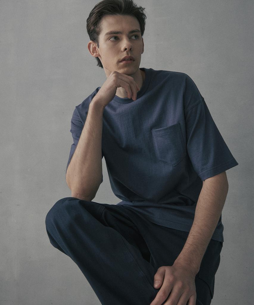 AMF Loosed Pocket T-Shirt - Navy