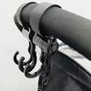 Rotatable Double Stroller Hooks - Baby Stroller Accessories
