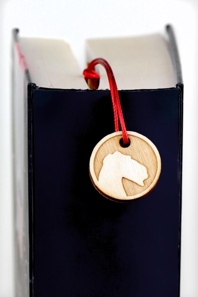 Airedale Terrier, Bingley Terrier – Dog bookmark, personalized bookmark – Design 02 | Art-Dog