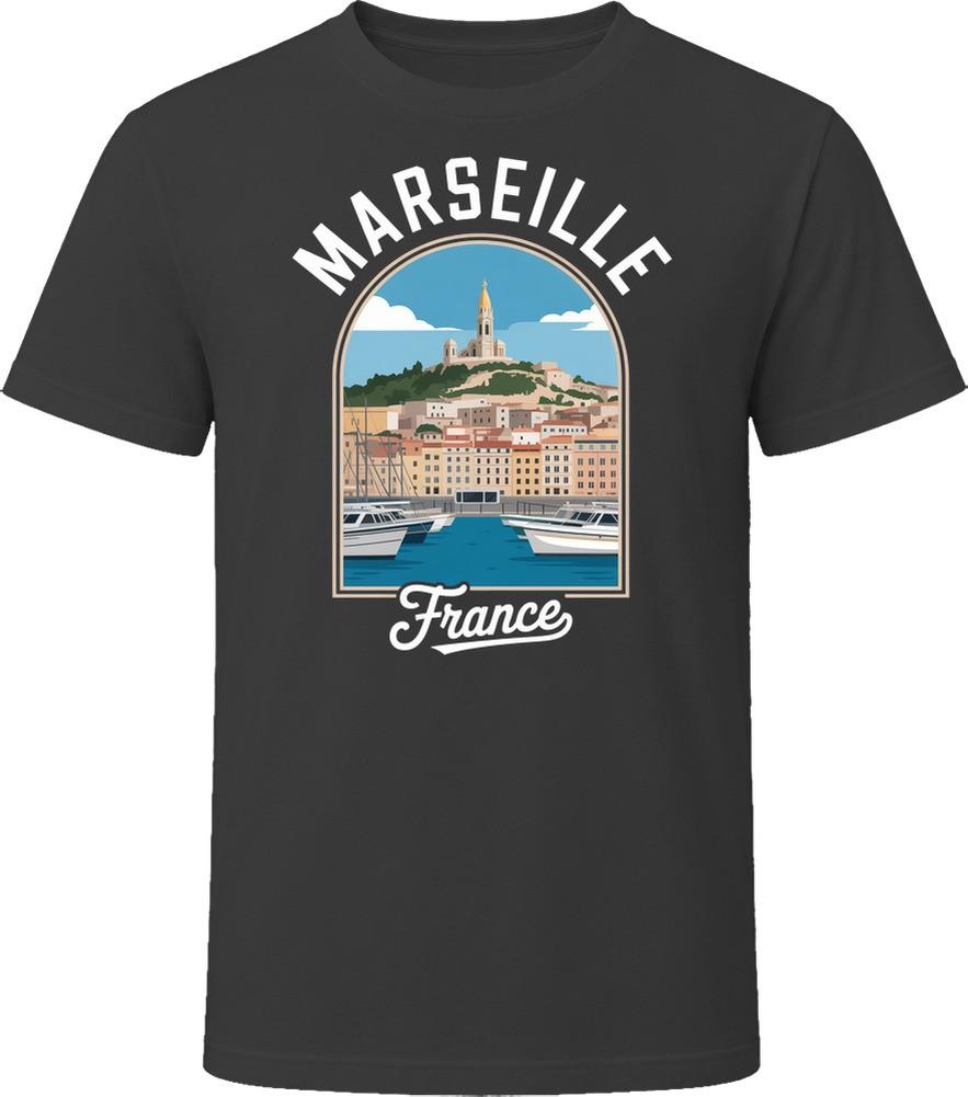 Marseille France Tourist Vacation Gift T T Shirt